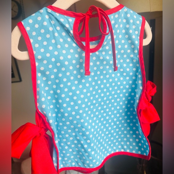 The Smocking Place Red and Blue Garment - Picture 2 of 7